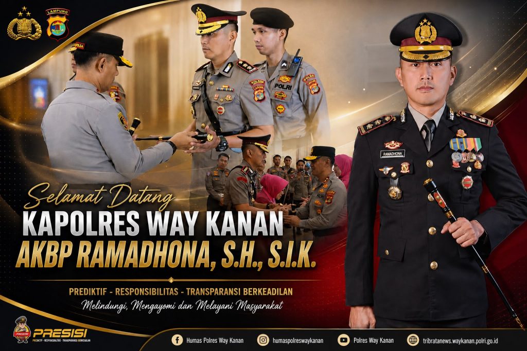 Profil AKBP Ramadhona, Eks Perwira Brimob Papua Kini Jabat Kapolres Way Kanan
