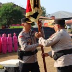 Pisah Sambut Kapolres Way Kanan Berlangsung Khidmat, Tunggul Wira Bhakti Ramik Ragom Resmi Beralih