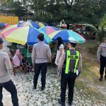TON SIAGA REGU V GELAR PATROLI KRYD, BERIKAN RASA AMAN PENGUNJUNG DI OBJEK WISATA PANTAI