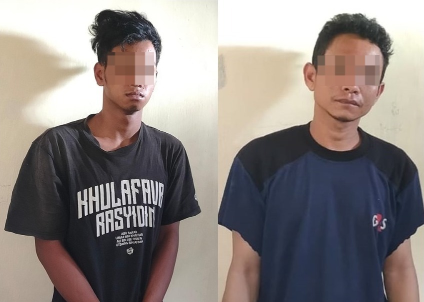 Sikat Pelaku Pencurian Kabel Senilai Rp 25juta, URC Polsek Way Tuba Bekuk Dua Pemuda