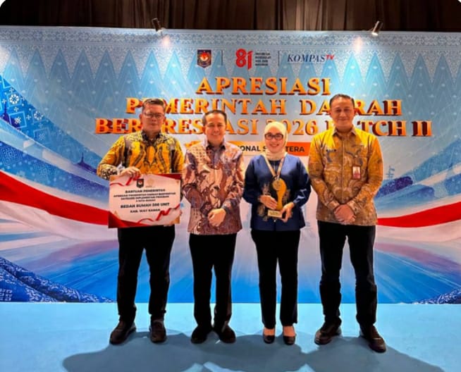 Way Kanan Raih Terbaik III Implementasi Program 3 Juta Rumah Regional Sumatera