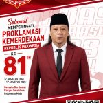 UCAPAN SELAMAT MEMPERINGATI PROKLAMASI KEMERDEKAAN REPUBLIK INDONESIA KE-81 DPAC MADAS BANGSALSARI