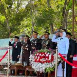 Kapolres Hadiri Upacara Peringatan HUT ke-81 Kemerdekaan RI di Pemkab Way Kanan