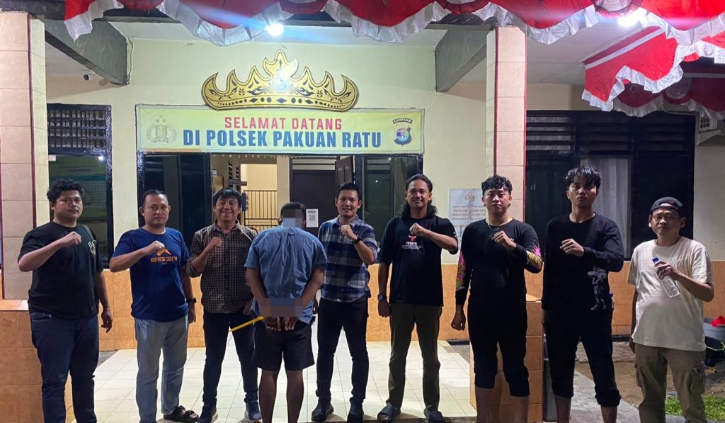 Polres Way Kanan Amankan Diduga Pelaku Pencurian Sawit di Pakuan Ratu