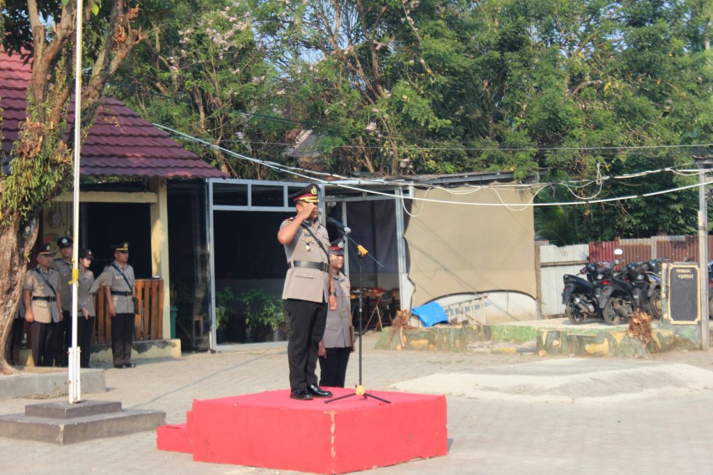 WAKAPOLRES PESISIR BARAT PIMPIN UPACARA HARI JUANG POLRI TAHUN 2026