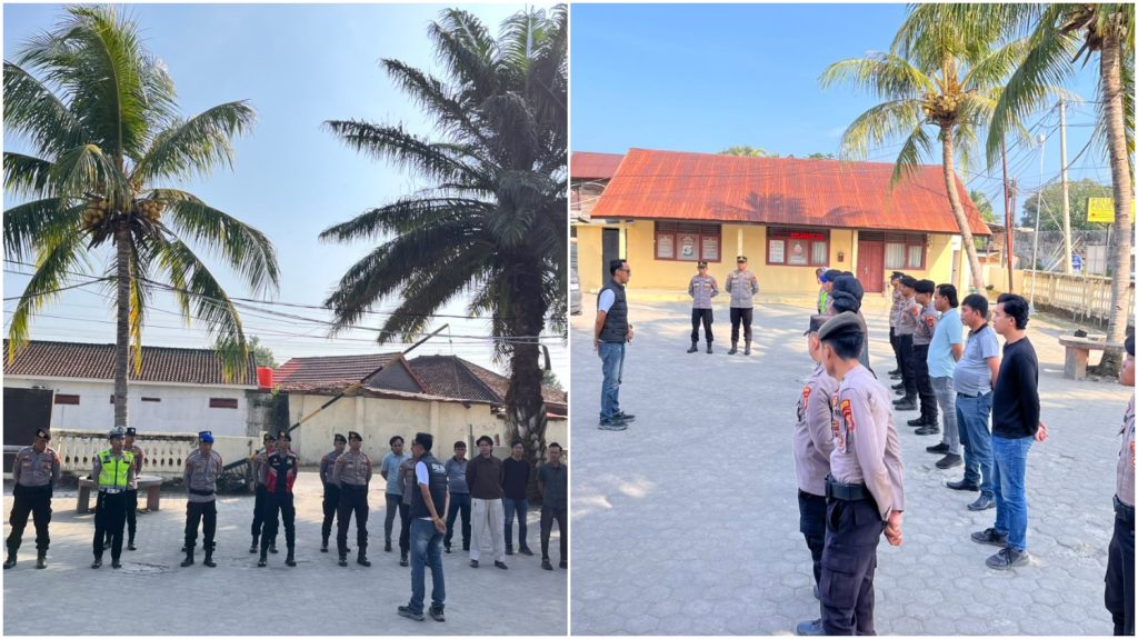 Selain Patroli KRYD, Ton Siaga Regu IV Polres Pesisir Barat Sosialisasikan Aplikasi Siger Presisi