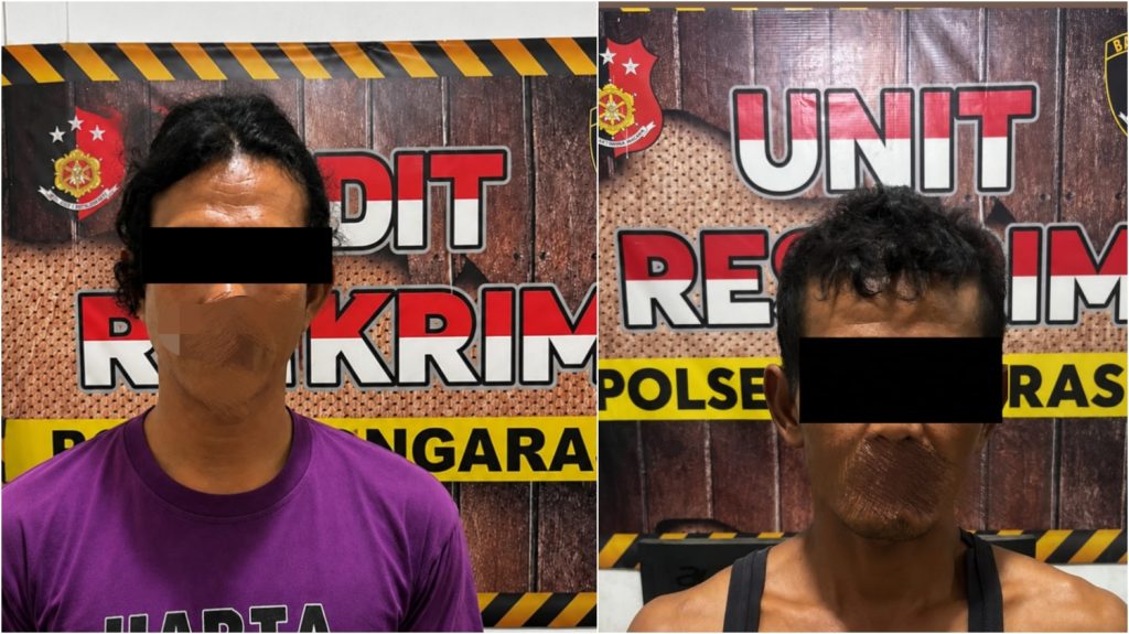 POLSEK NGARAS UNGKAP KASUS PENCURIAN LAMPU BOOM DI PELABUHAN KOTA JAWA, DUA TERSANGKA DIAMANKAN