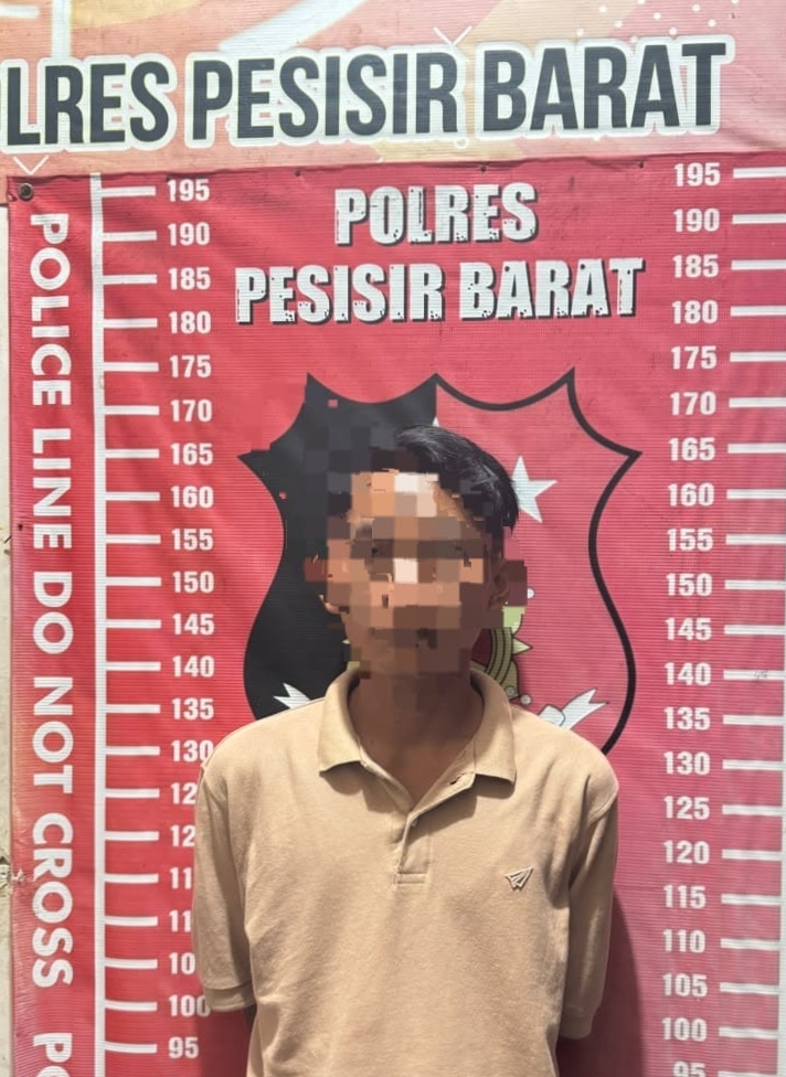 POLRES PESISIR BARAT UNGKAP KASUS DUGAAN TINDAK PIDANA KEKERASAN SEKSUAL TERHADAP ANAK