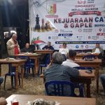 Sekda Tulang Bawang Buka Kejuaraan Catur dan Gaple di Perumnas 55 Dalam Rangka HUT Semarak Ri ke-81. 