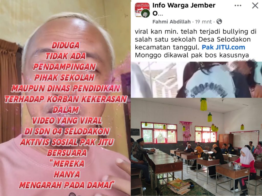 Aktivis Sosial Pakjitu Kecewa, Soroti Pendampingan Dugaan Kekerasan Siswi SD di Selodakon