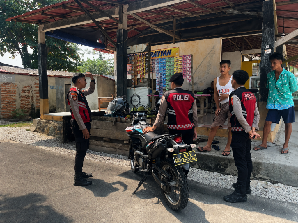 Sat Samapta Polres Pesisir Barat Gelar Patroli Rutin, Jaga Keamanan Objek Vital dan Ruang Publik
