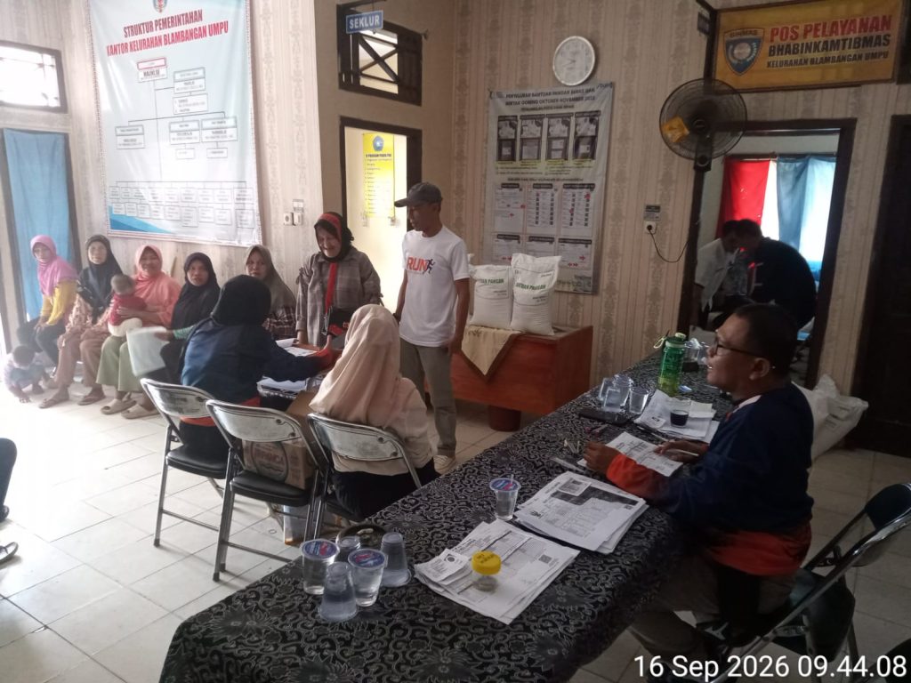 Kelurahan Blambangan Umpu Salurkan Beras Kepada KPM, Periode Juli-September 2026