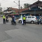 Beri Rasa Aman Warga di jam Sibuk, Polres Way Kanan Intensifkan Strong Point Pagi