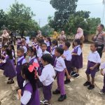 Polisi Sahabat Anak, Polsek Gunung Labuhan Terima Kunjungan Murid TKN Pembina Way Tuba