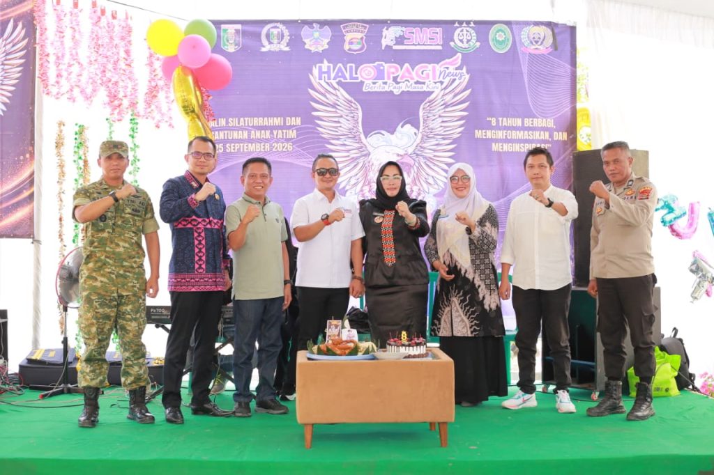 Bupati Ela: Jadilah Penerang Dalam Kegelapan, Pesan di HUT ke-8 Halopaginews.com