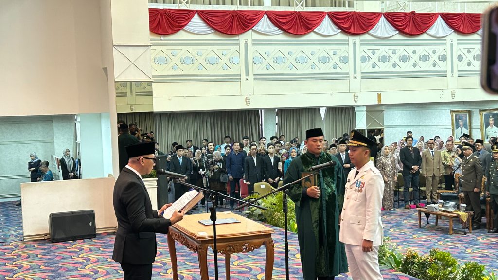 M. Galang Putra Rahman Resmi Dilantik Sebagai Wakil Bupati Way Kanan