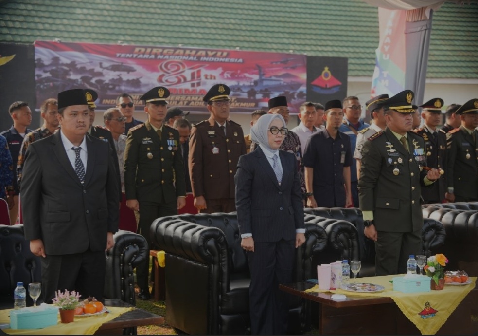 HUT ke-81 TNI, Ini Pesan Bupati Way Kanan