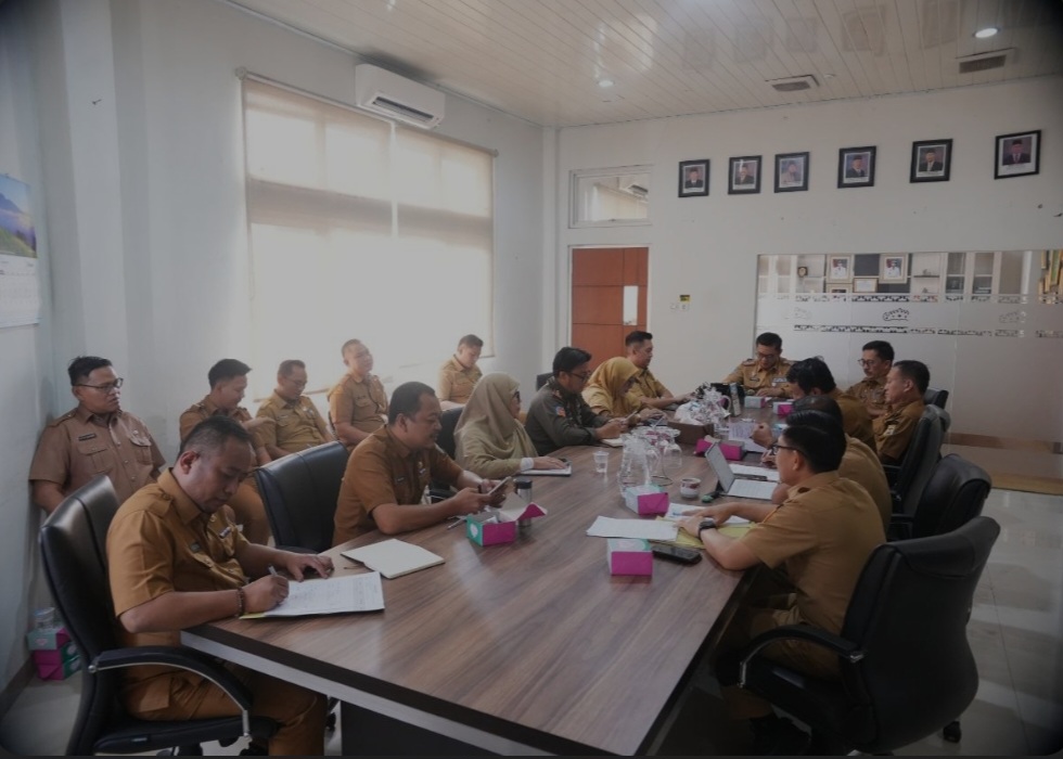 Sekda Way Kanan Pimpin Rapat Persiapan Pelantikan Wakil Bupati