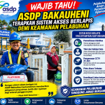 Wajib Tahu! ASDP Bakauheni Terapkan Sistem Akses Berlapis Demi Keamanan Pelabuhan